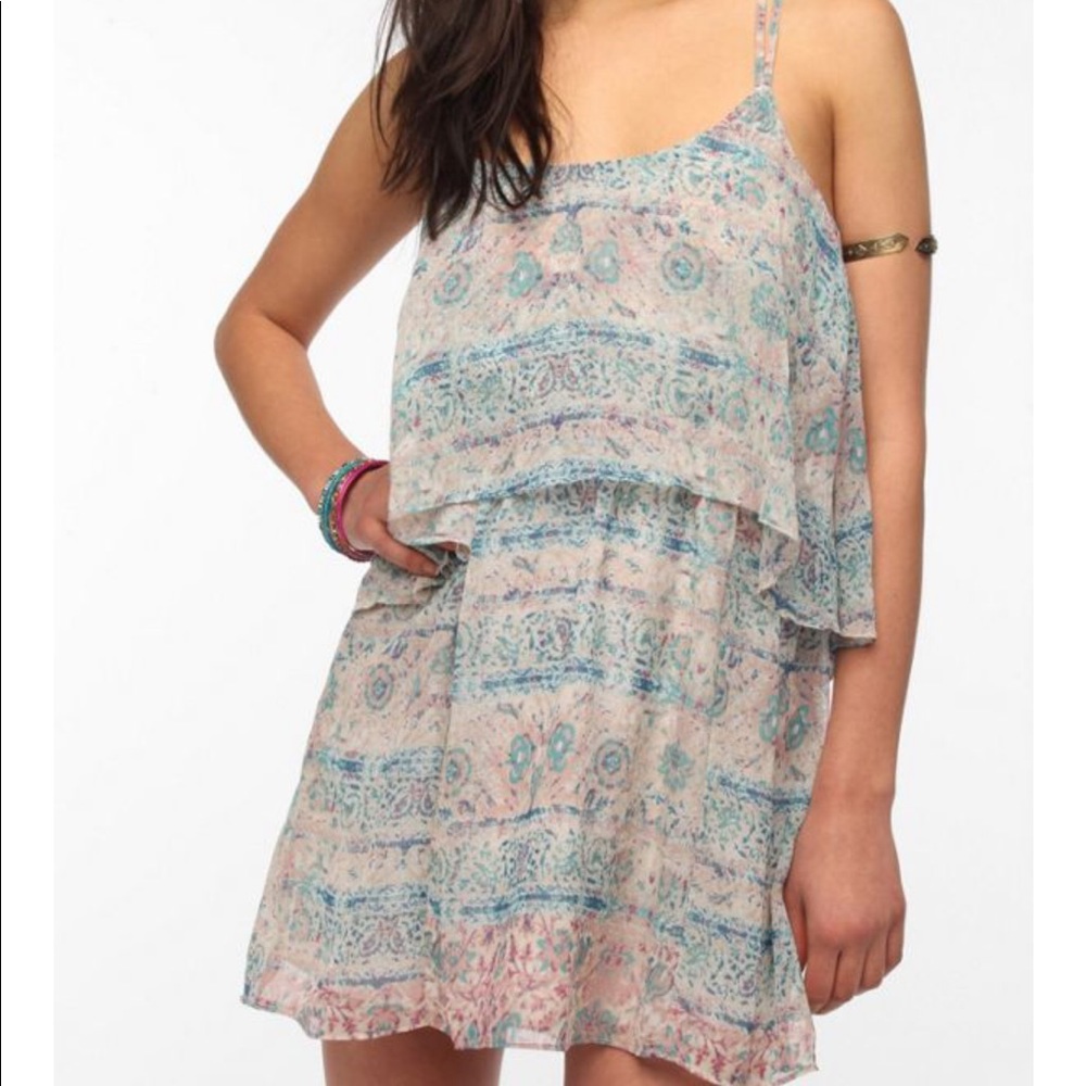 NW Ecote Double Layer Chiffon Festival Dress